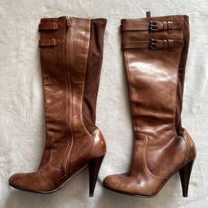 Cole Hana Nike Air Cognac color boots 8B